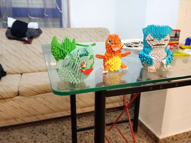 Figuras Pokémon Origami