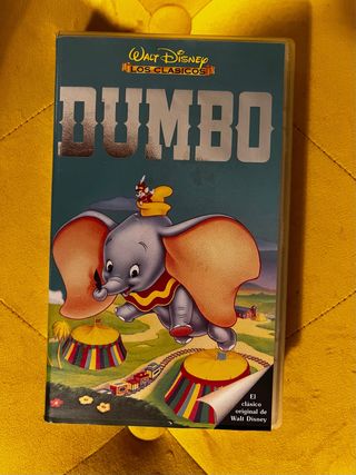 VHS Dumbo Los Clásicos Disney Español