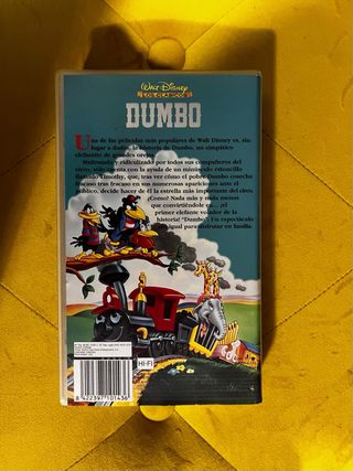 VHS Dumbo Los Clásicos Disney Español