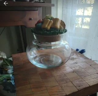 Recipiente decorativo in vetro