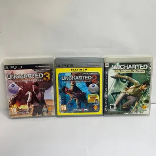 Saga Uncharted PS3 (3 Juegos)