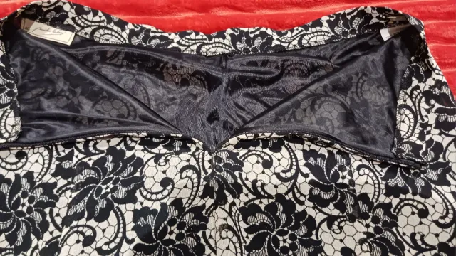 Falda larga estampada floral