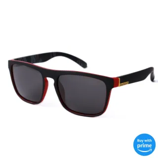 Gafas Polaroid Polarizadas Rojas y Negras.