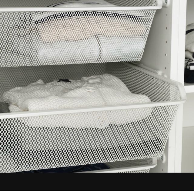 2 Cestas Metálicas + 2 Baldas Blancas