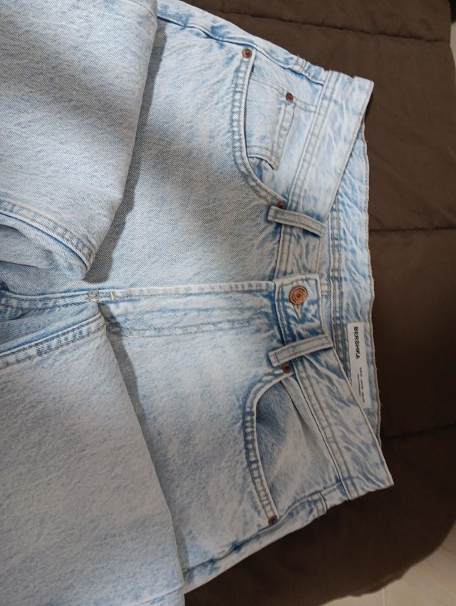 Pantalón vaquero azul claro talla 38 hombre