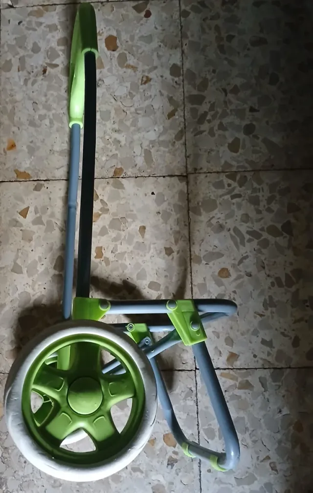 Carrito de compras plegable