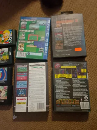 Lote Juegos Mega Drive Sega senza istruzioni 50