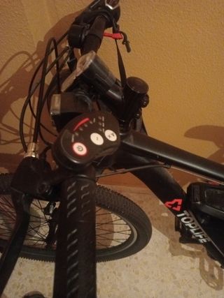 Bicicleta Eléctrica Negra