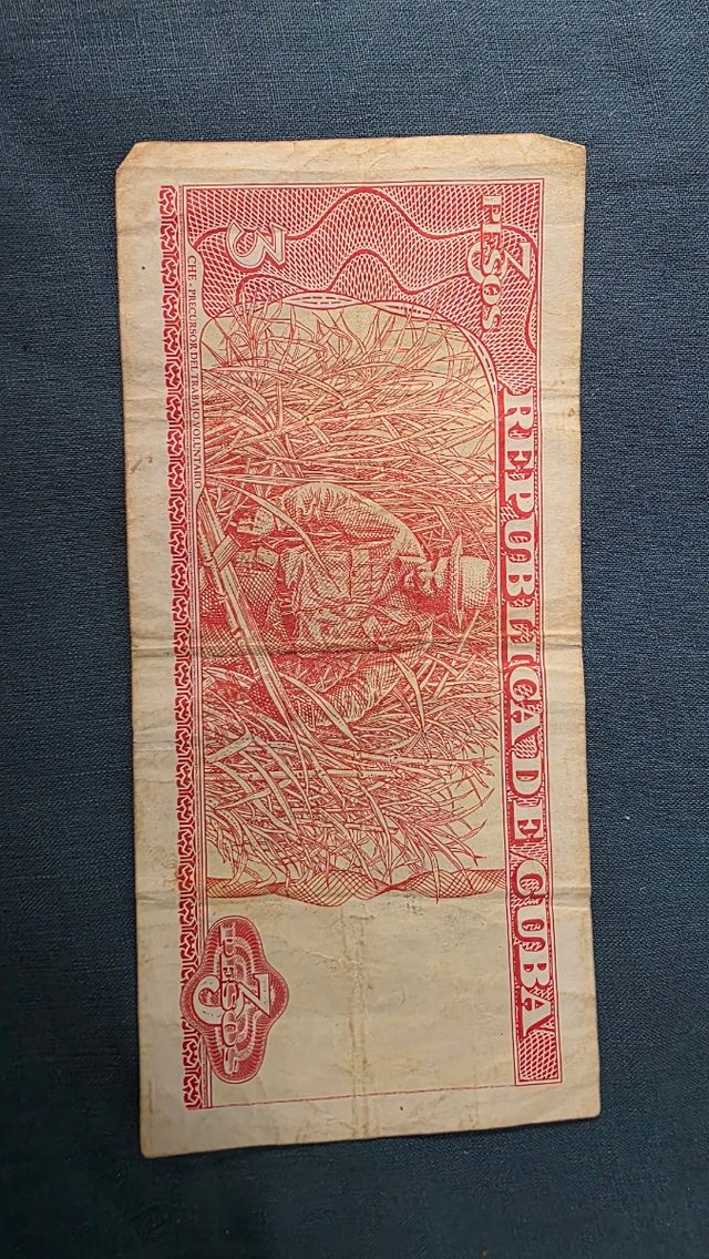 3 Pesos Cubanos 2004 Ernesto Guevara