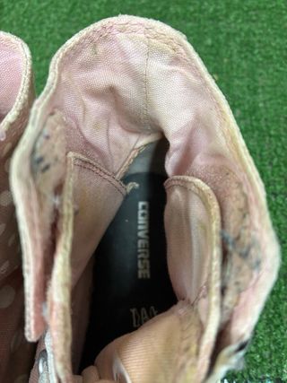 Converse All Star pois rosa taglia 35