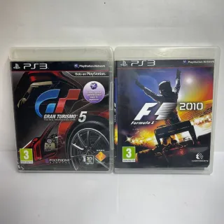 Gran Turismo 5 y F1 2010 PS3