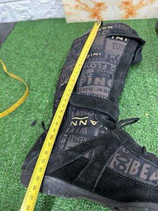 Stivali Nannini neri con stampa