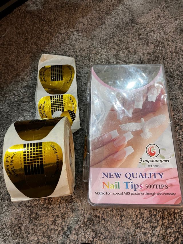 Tips y moldes para uñas Fengshangmei