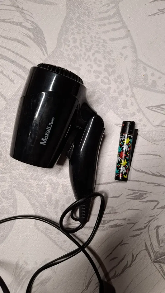 Secador de pelo Maxell Travel Potente Negro