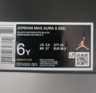 Scarpe Jordan Uomo Tg 38.5 Nuove