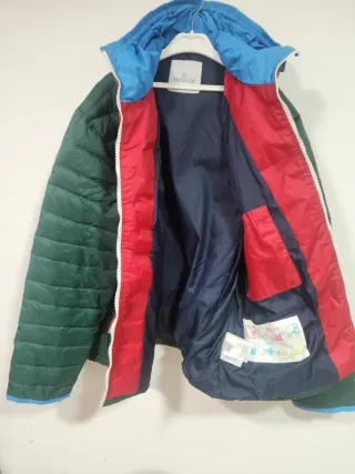 Chaqueta de plumas Moncler Verde Talla 50-52