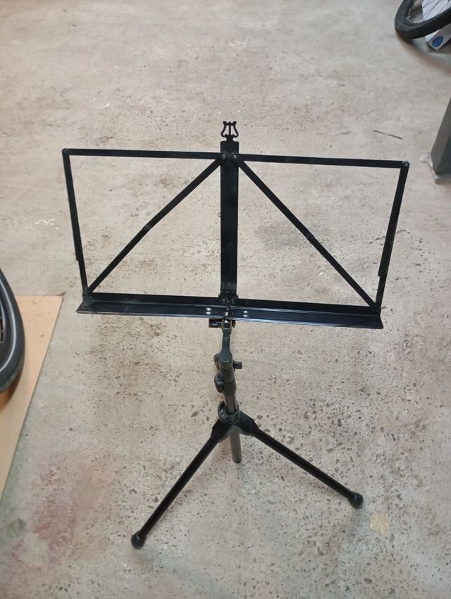 Atril para partituras negro