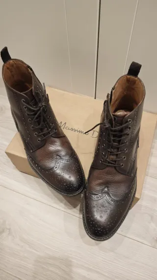 Botas Massimo Dutti Marrón Hombre
