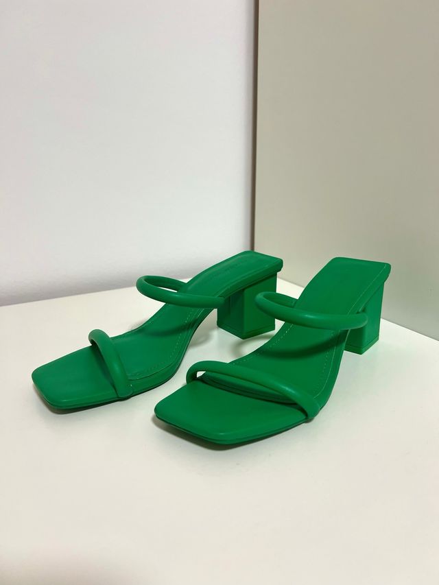 Sandalias tacón Pull&Bear