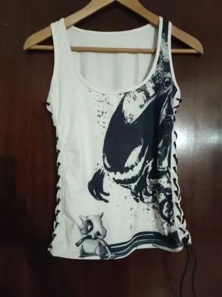 Camiseta tirantes Pokémon mujer talla s/m