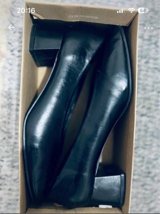 Zapato mujer negro clasico