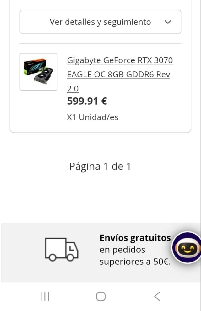 PC Gamer Alta Gama RTX 3070