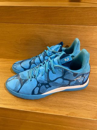 Zapatillas fútbol sala Kipsta azules