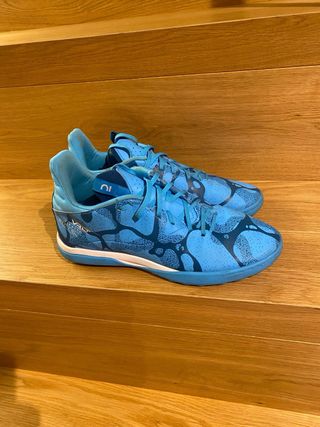 Zapatillas fútbol sala Kipsta azules