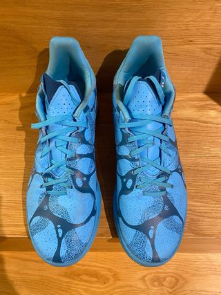 Zapatillas fútbol sala Kipsta azules