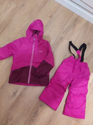Conjunto Ropa Esquí Niña Rosa