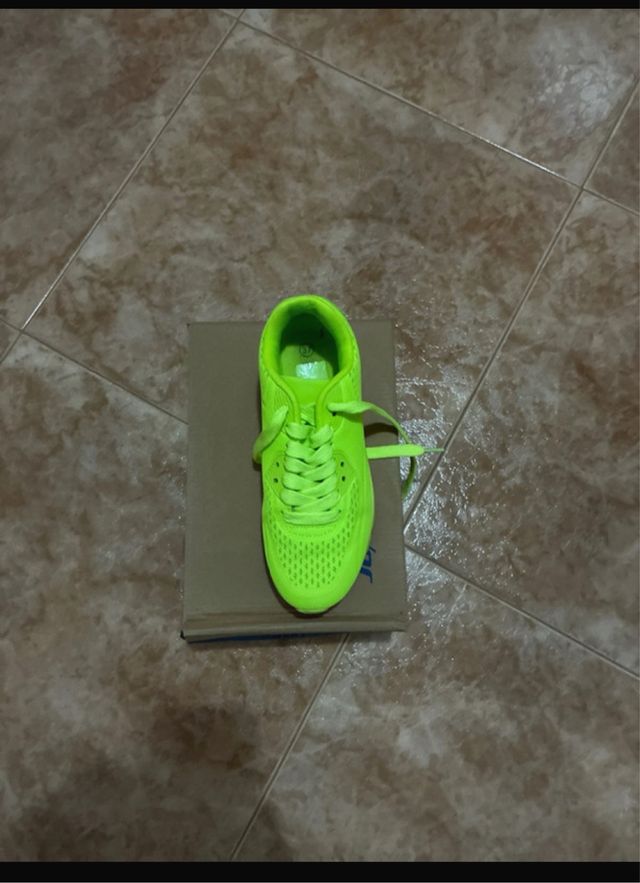 Deportivas Neón Verde/Amarillo