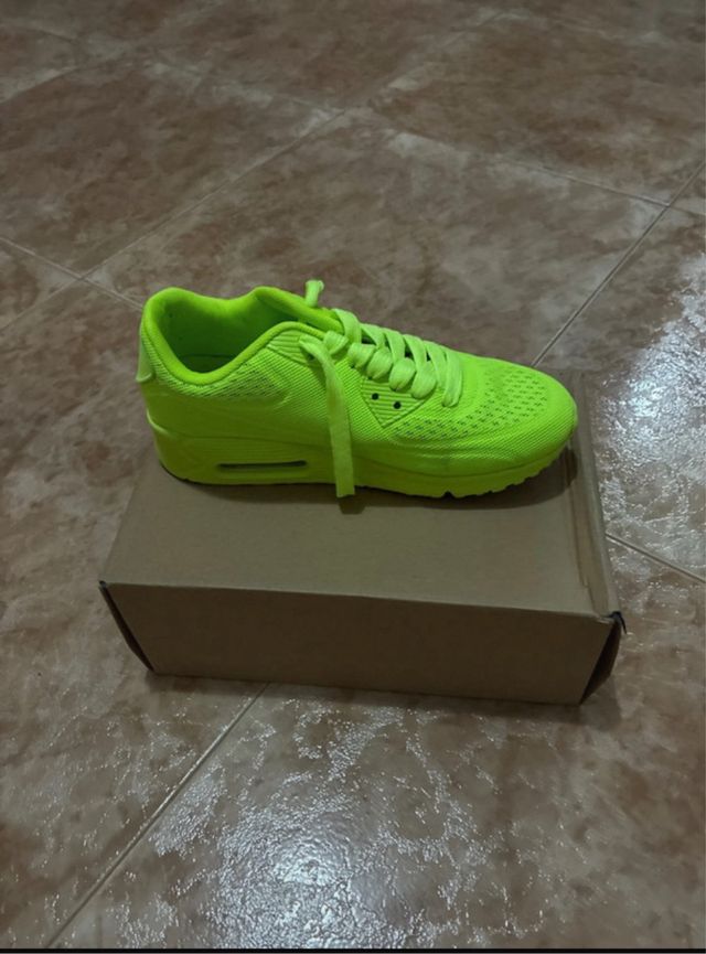 Deportivas Neón Verde/Amarillo