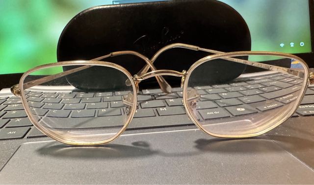 NEGOCIABLE!!! Ray-Ban Hexagonal Metal Plata