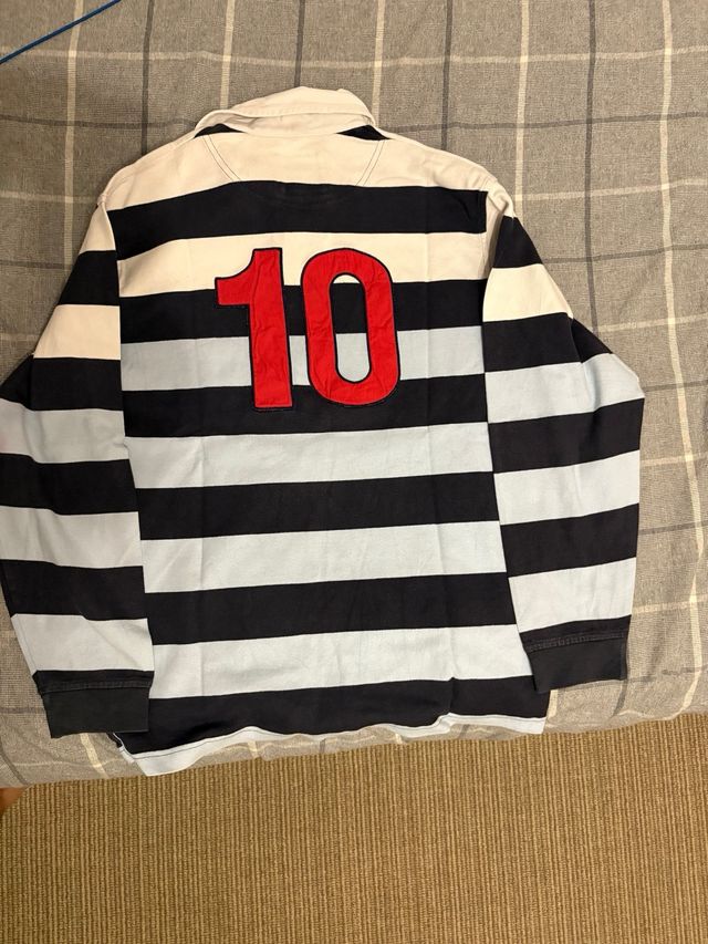 Polo Hackett Vintage Rayas Manga Larga