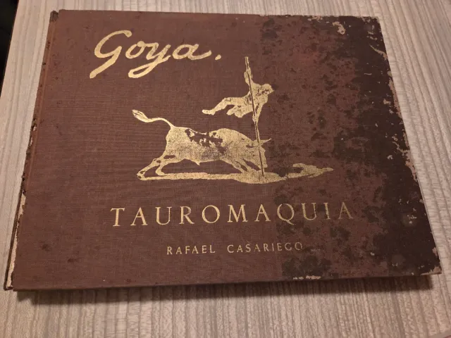 Goya Tauromaquia Libro Arte