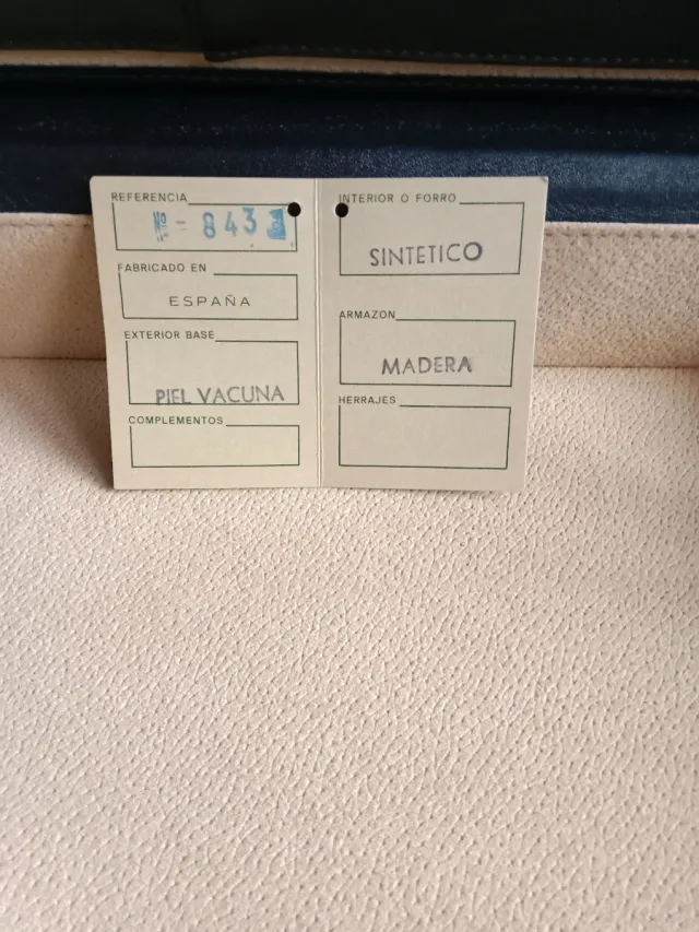 Maletín ejecutivo piel negro nuevo