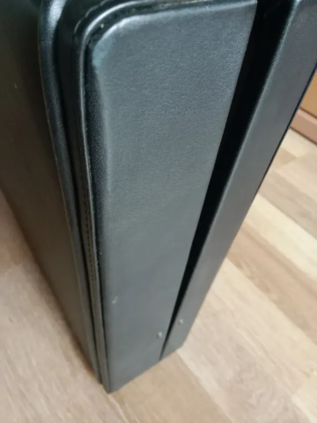 Maletín ejecutivo piel negro nuevo