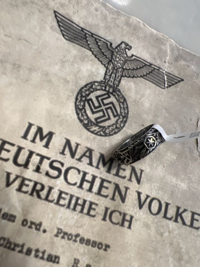 Anillo alemán SS Talla 6