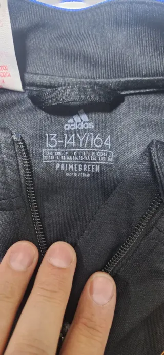 Chándal Adidas Real Madrid Negro y Azul