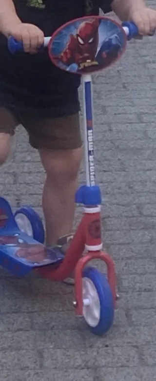 Patinete Spiderman 3 Ruedas