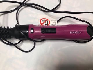 Cepillo Rizador Silvercrest Morado y Negro