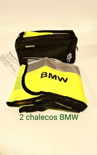 2 Chalecos reflectantes BMW