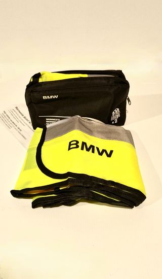 2 Chalecos reflectantes BMW