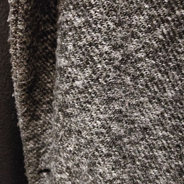 Abrigo Pull&Bear gris y negro