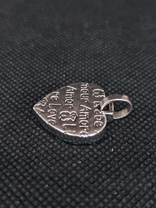 Ciondolo in argento 925 Tous originale cuore traforato 051-03-00440