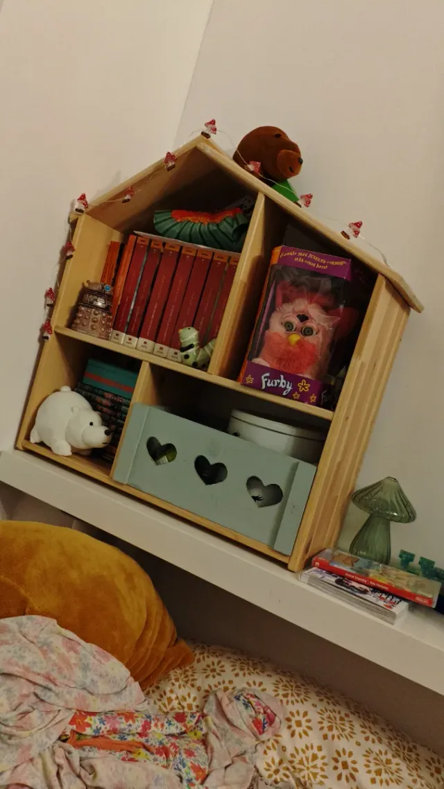 Scaffale Casa delle Bambole Ikea in Legno