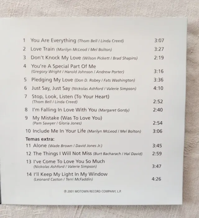 CD Diana Ross & Marvin Gaye