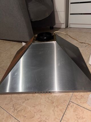 Campana extractora de acero inoxidable