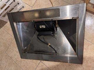 Campana extractora de acero inoxidable