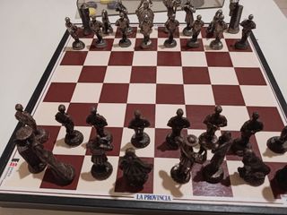 Tablero de ajedrez canario